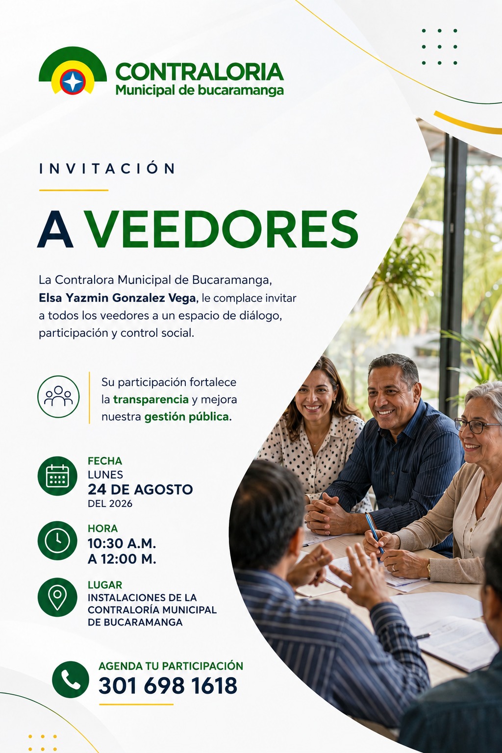 Invitación a Veedores