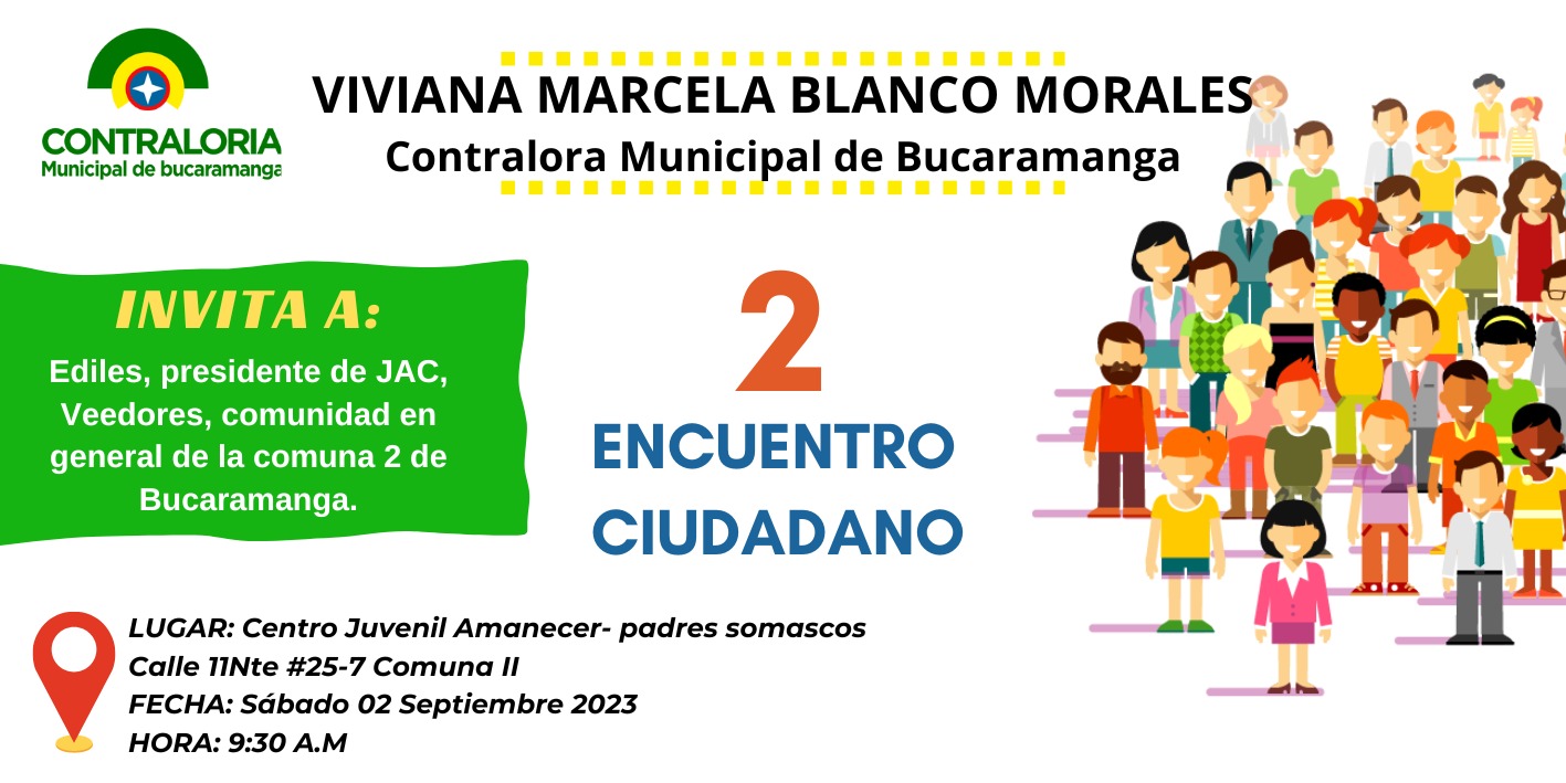INVITACIÓN SEGUNDO ENCUENTRO CIUDADANO 2023